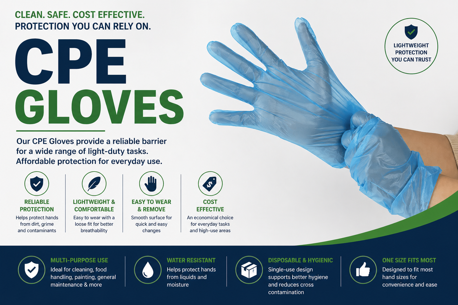 Polyethylene (CPE) Gloves