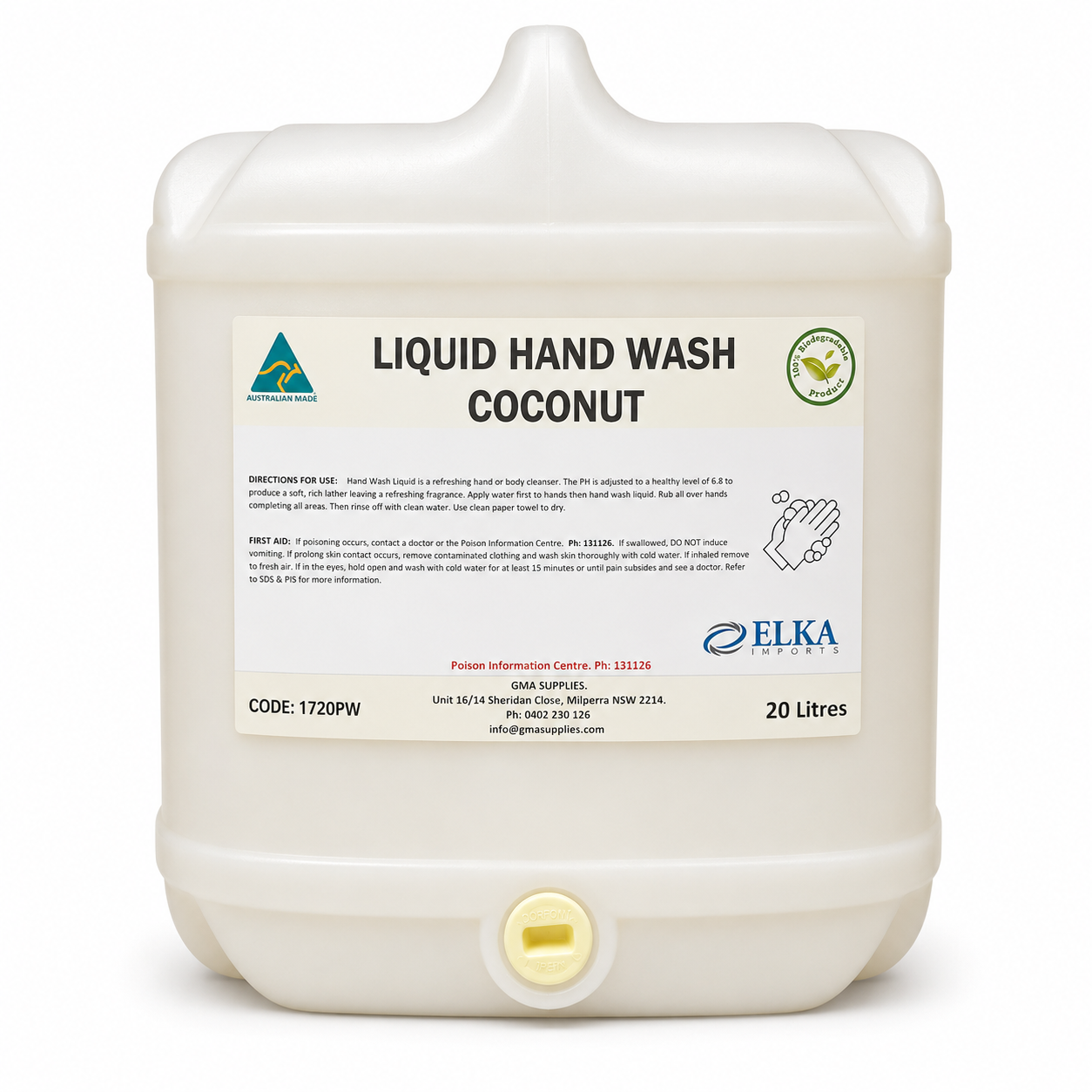 Hand Wash Soap Pearl White Coconut 5L / 20L