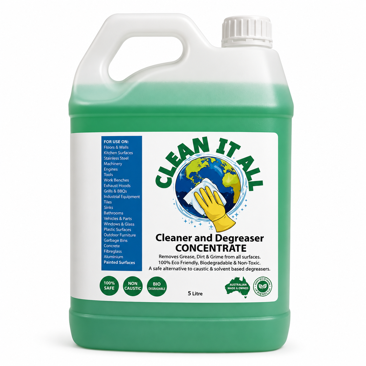 5L "Clean It All" Cleaner & Degreaser Concentrate