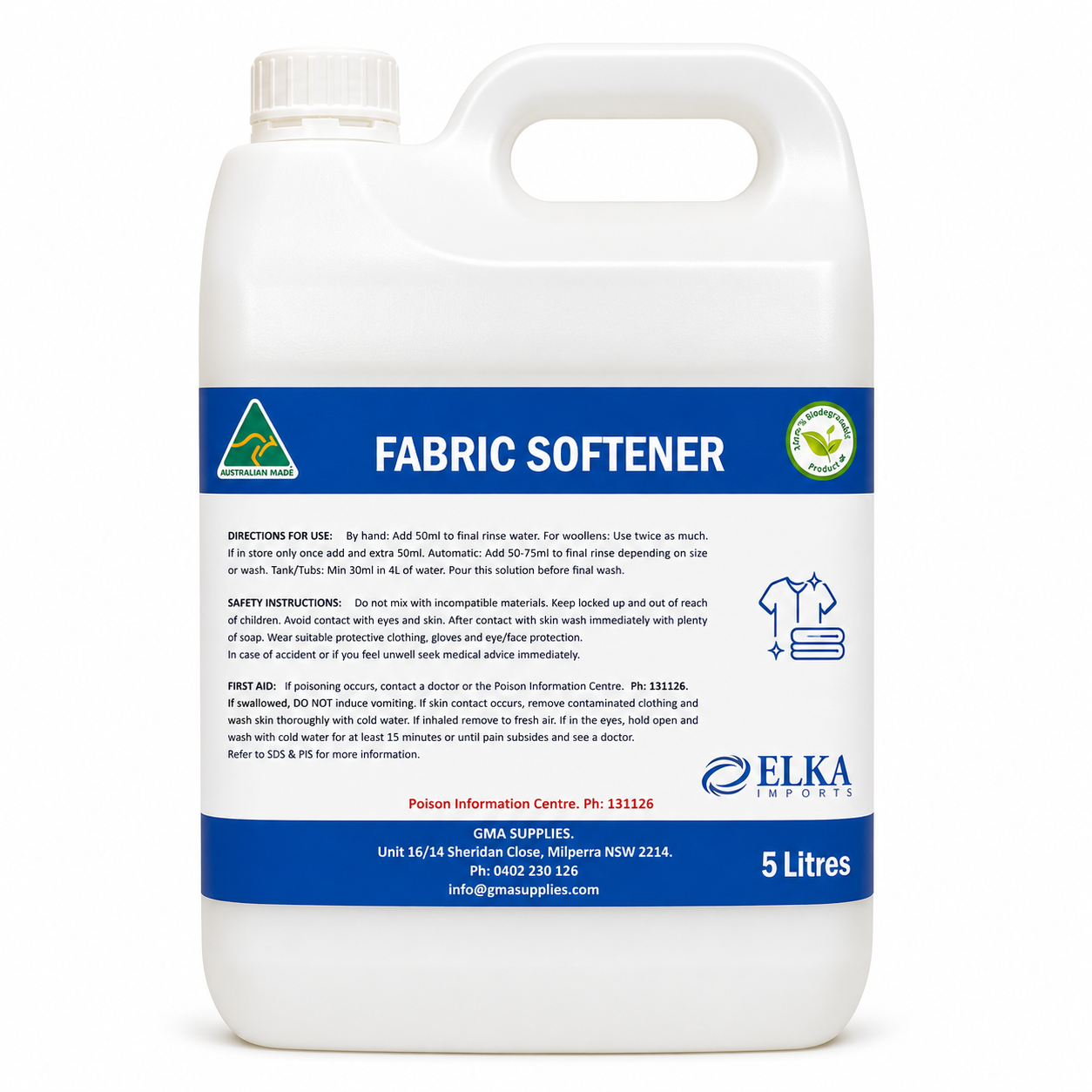Fabric Softener 5L