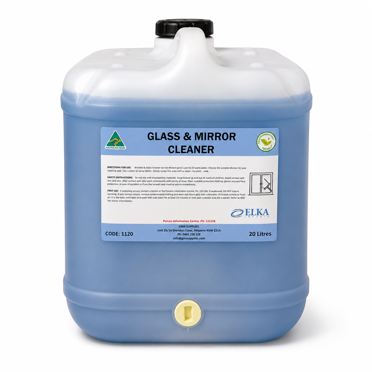 (11) Glass & Mirror Cleaner 20L