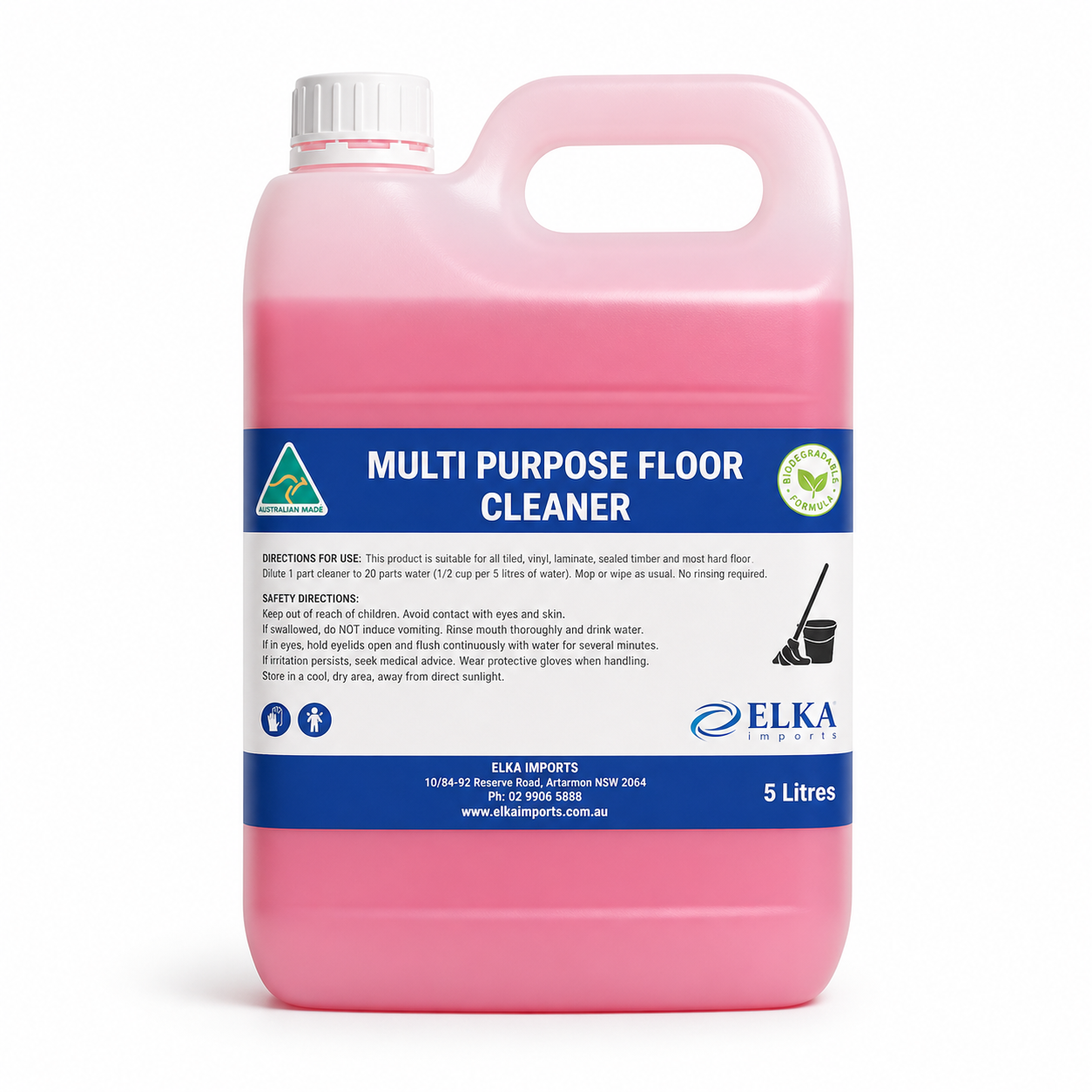 (4) Floor Cleaner Pink 5L / 20L
