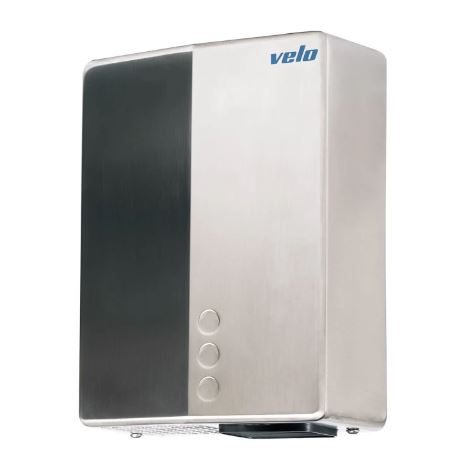 Velo Bigflow Evo Hand Dryer - Stainless Steel