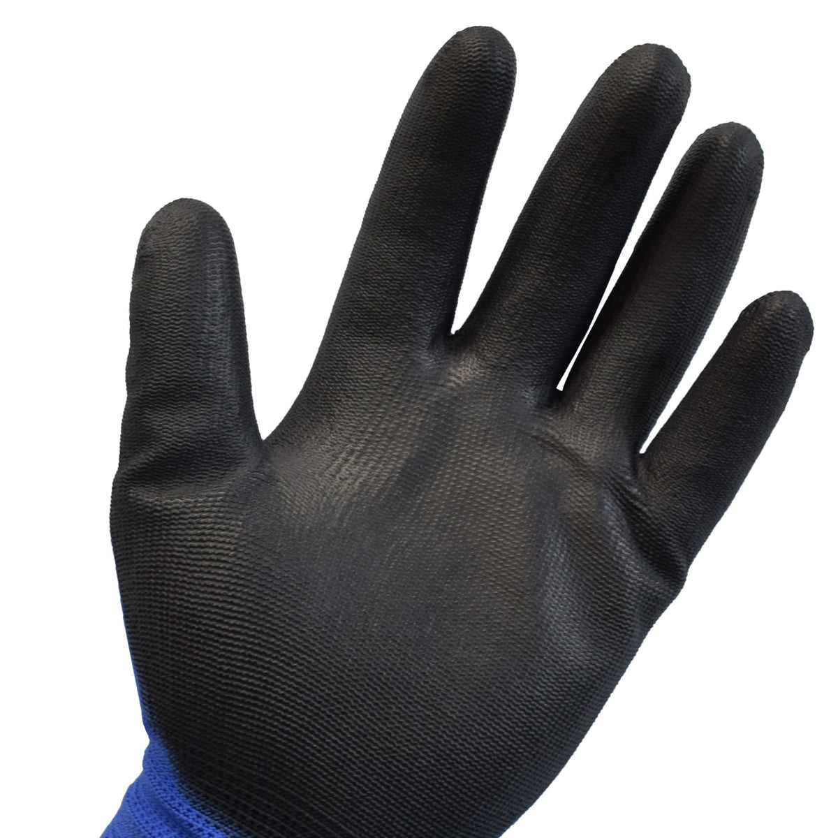 Stealth Blue Heeler PU Palm Gloves Blue / Black Carton of 240 (Pairs)