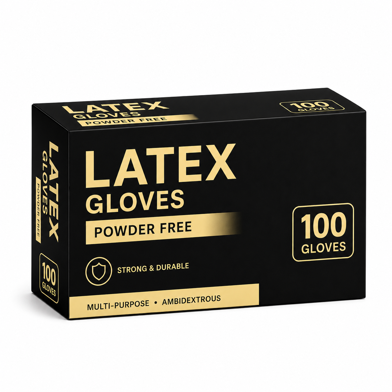 Medium Latex Powder Free Gloves Carton of 1000