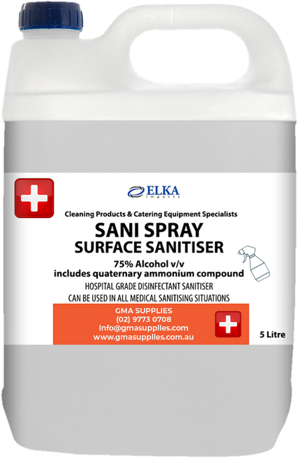 Sani Spray Surface Sanitiser 5L