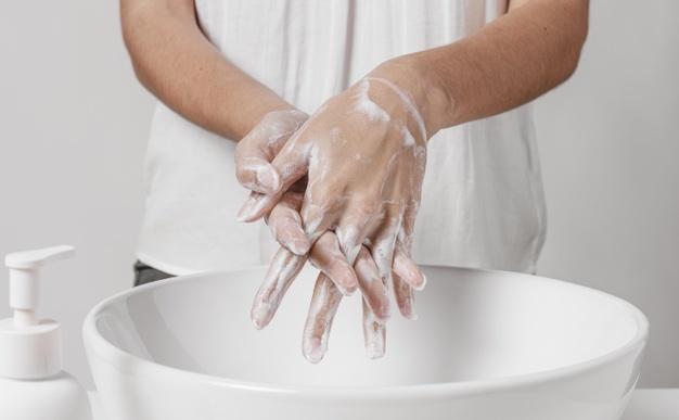 HOW TO WASH HANDS STEP BY STEP WITH ANTIBACTERIAL HAND WASH?