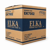 Elka 2 Ply 700 Sheet Toilet Paper | Carton of 48 | EK7002