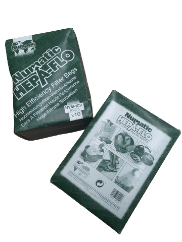 Numatic Hepa Filter Bags Pack of 10