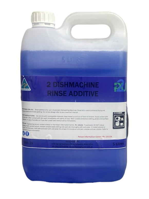 (2) Rinse Aid 5L