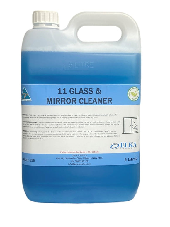(11) Glass & Mirror Cleaner 5L