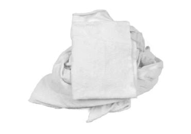 White Soft Knit Rags
