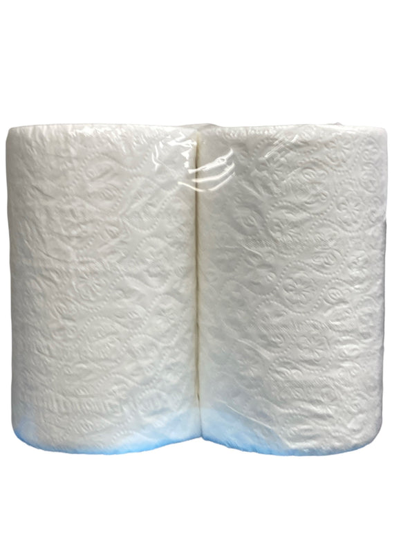 2 Ply Kitchen Roll Towel 240 Sheets Carton of 12
