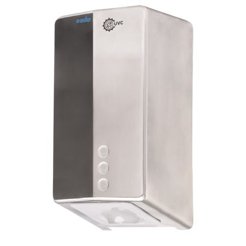 Velo Fuga Evo UVC Jet Hand Dryer - Stainless Steel