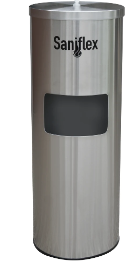 Antibacterial Wipe Stainless Steel Dispenser / Bin with Door