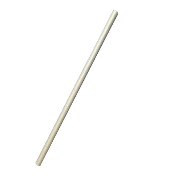 White Regular Paper Straw