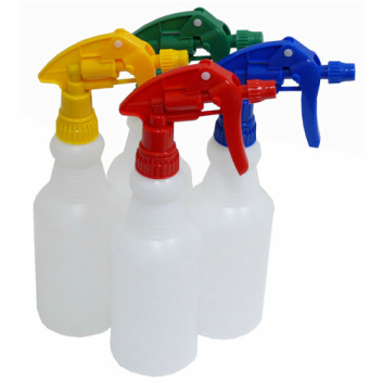 Red 500mL Plastic Spray Bottle Complete