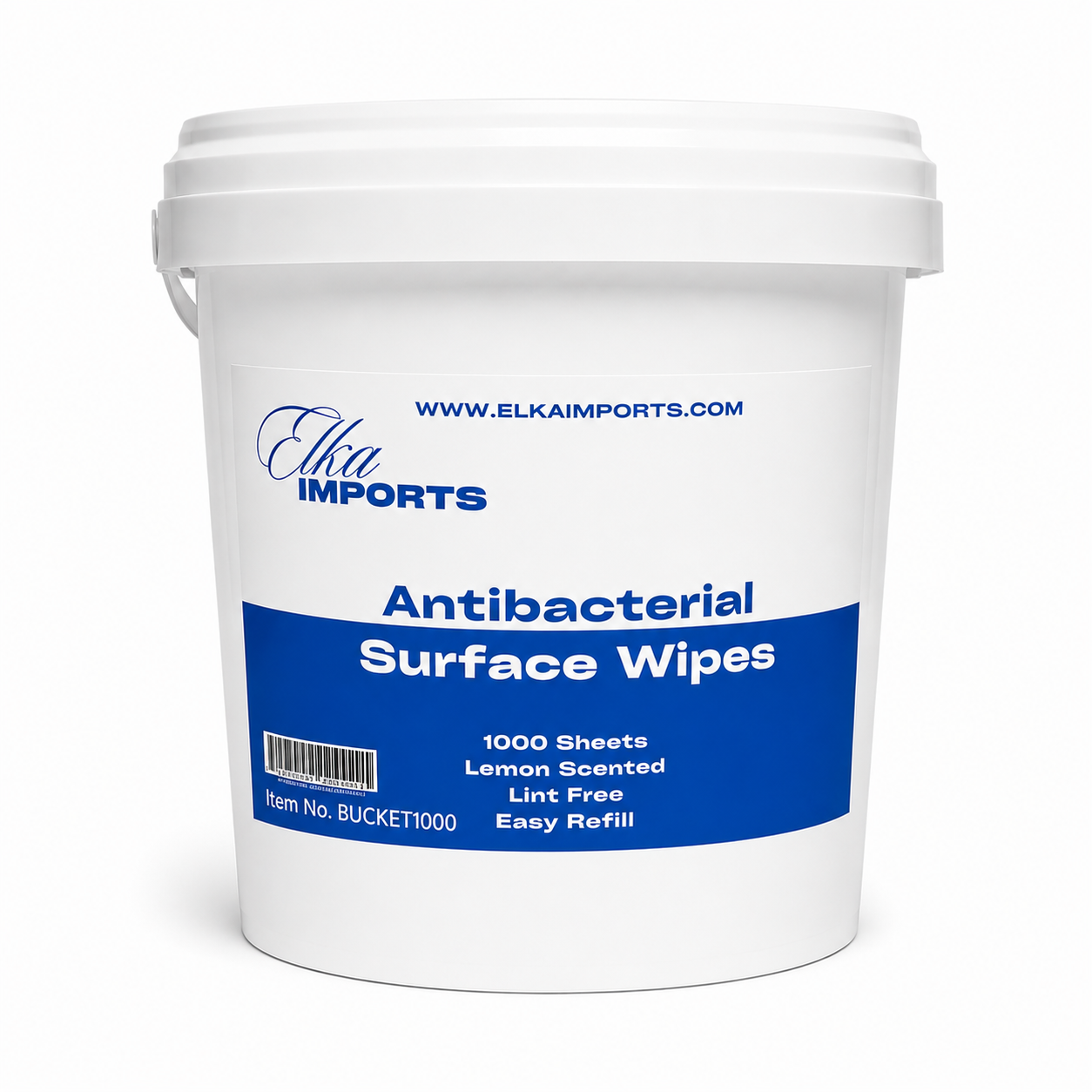 Antibacterial Surface Wipes Bucket 1000 Wipes