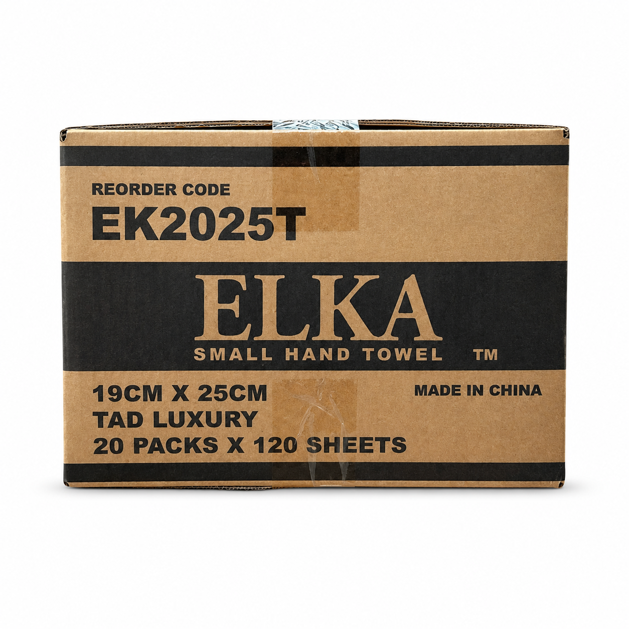 Elka TAD Compact Hand Towel 19cm x 25cm Carton of 2400