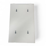 Elka White Powder Coated Metal Ultraslim Dispenser