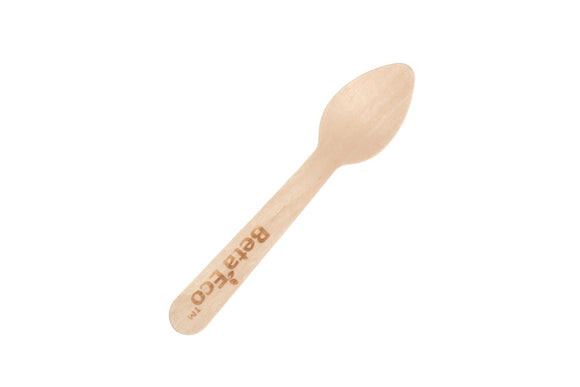 110mm Wooden Teaspoon