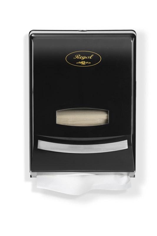 Black Slim Hand Towel Dispenser