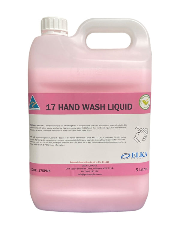 (17) Hand Wash Soap Pink 5L