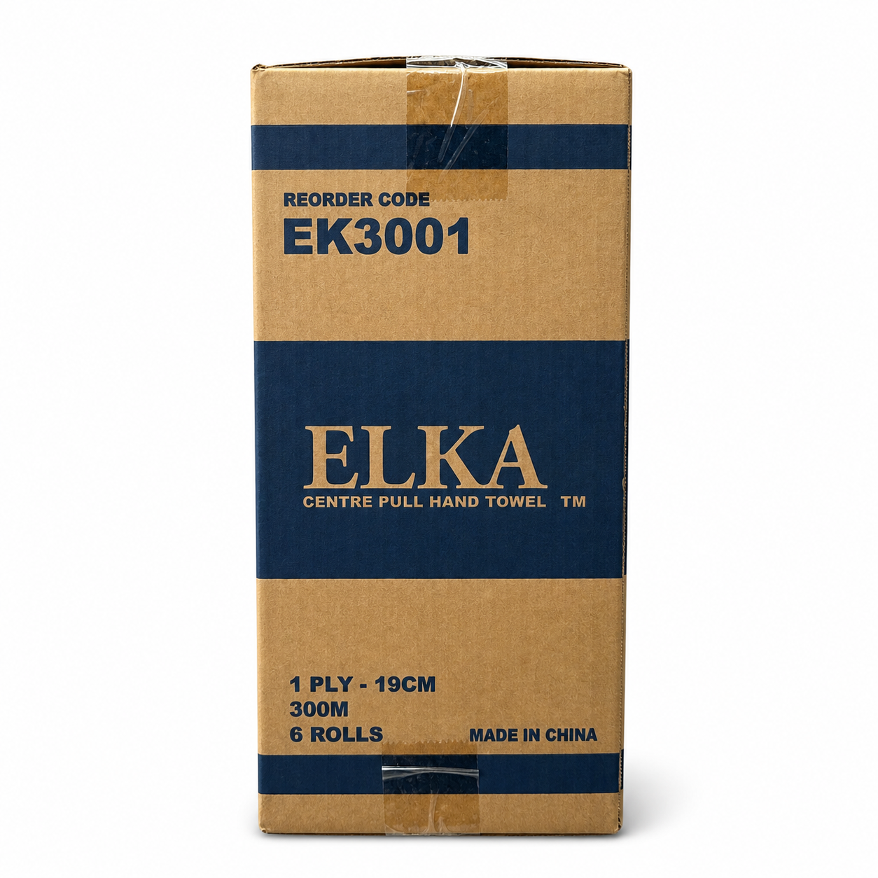 Elka 1 Ply Centre Pull Hand Towel 300m Carton of 6