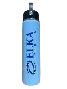 25oz Elka Stainless Steel Baby Blue Water Bottle