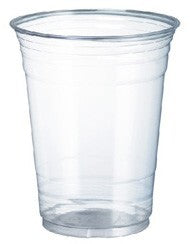 16oz Clear Plastic Cups Carton of 1000 (425ml)
