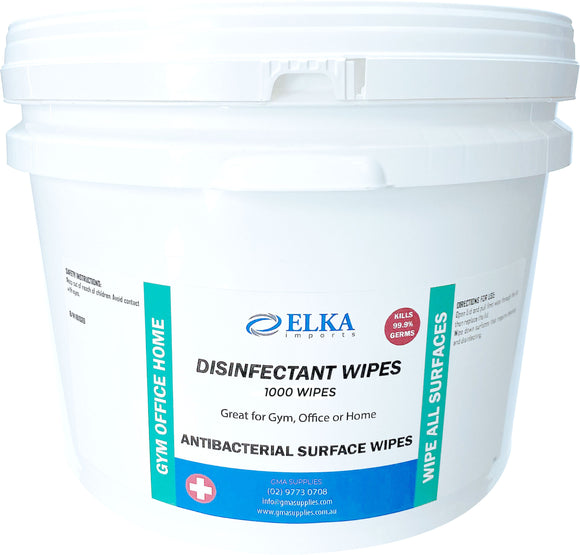 Antibacterial Surface Wipes Bucket 1000 Wipes