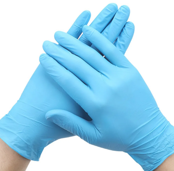 Medium Blue Nitrile Gloves Carton of 1000
