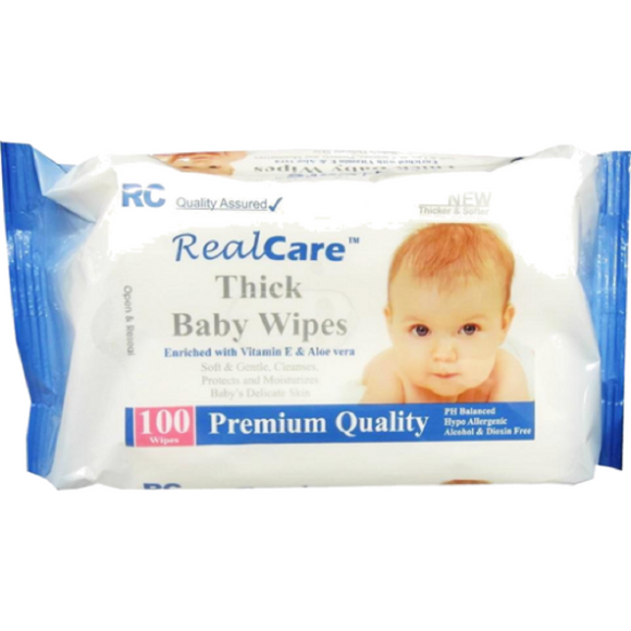 100 Sheet Baby Wipe Refills Carton of 12