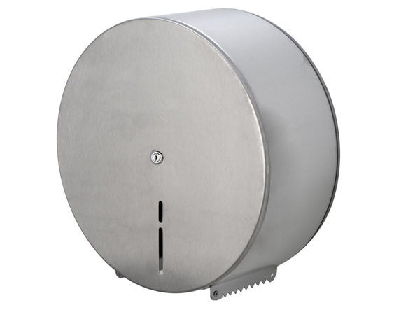 Stainless Steel Single Jumbo Toilet Roll Dispenser