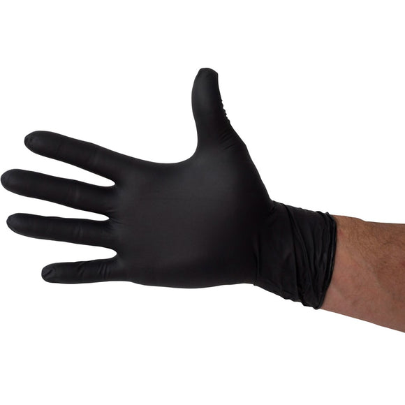Medium Black Nitrile Gloves Carton of 1000